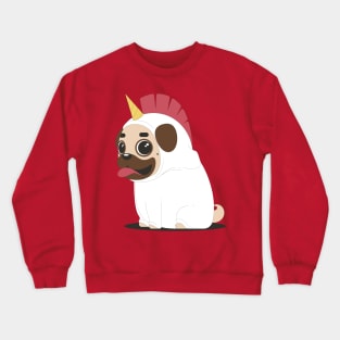 Pug Unicorn Crewneck Sweatshirt